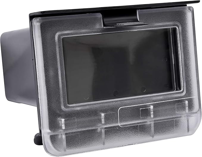 SAUTVS Center Dash Storage Box for RZR 1000 900, ABS Center Compartment Storage Box for Polaris RZR 1000 S 900 2014-2018 Accessories
