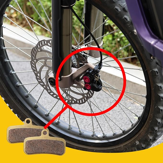 Rear Hydraulic Brake Kit & Brake Caliper Master Cylinder Assembly for Surron Light Bee X Segway X160 X260 Talaria Sting MX3/R MX4/XXX Electric Dirt Bike Parts