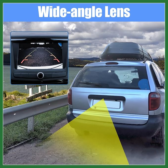 Motoforti Rear View Reversing Backup Parking Camera No.39530T3LA01/39530T3LA71 for Honda Accord Coupe EX/EX-L 2013-2015 Long-Lasting