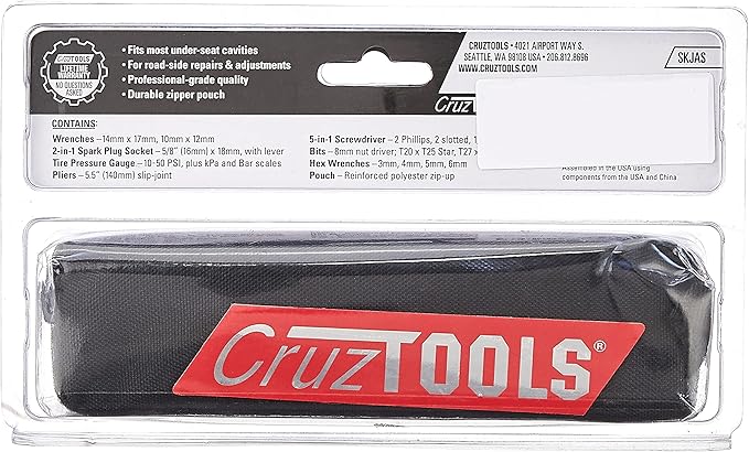 CruzTOOLS SKJAS SPEEDKIT Tool Kit for Japanese Motorcycle, ATV, Snow