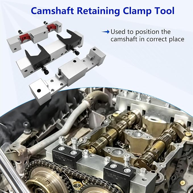 New Engine Camshaft Timing Alignment Tool Kit Compatible with Mercedes Benz M133 M260 M264 M270 M274 Engine Replace 270 589 00 6100, 270 589 01 6100
