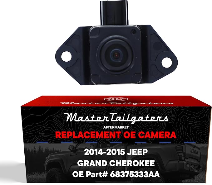 Master Tailgaters Replacement for Jeep Grand Cherokee (2014-2015) Backup Camera OE Part # 68375333AA
