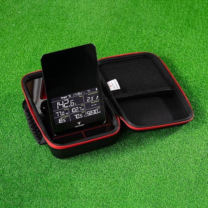 Voice Caddie SC4 Portable Launch Monitor Pouch | Protective Hard Carry Case | Electronics Accessories Storage