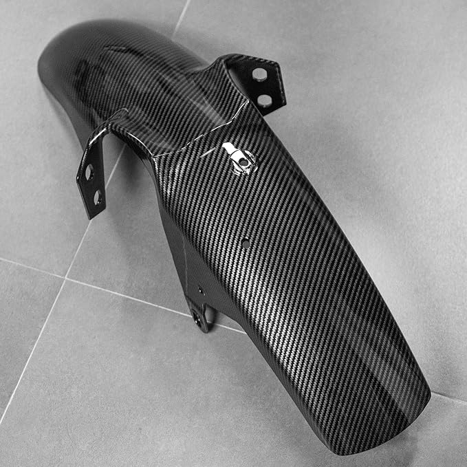 Motorcycle Front Fender Mudguard for Tenere 700 2019-2024 2025 2026 Tire Hugger Mud Dust Flap Splash Guard, Carbon Look