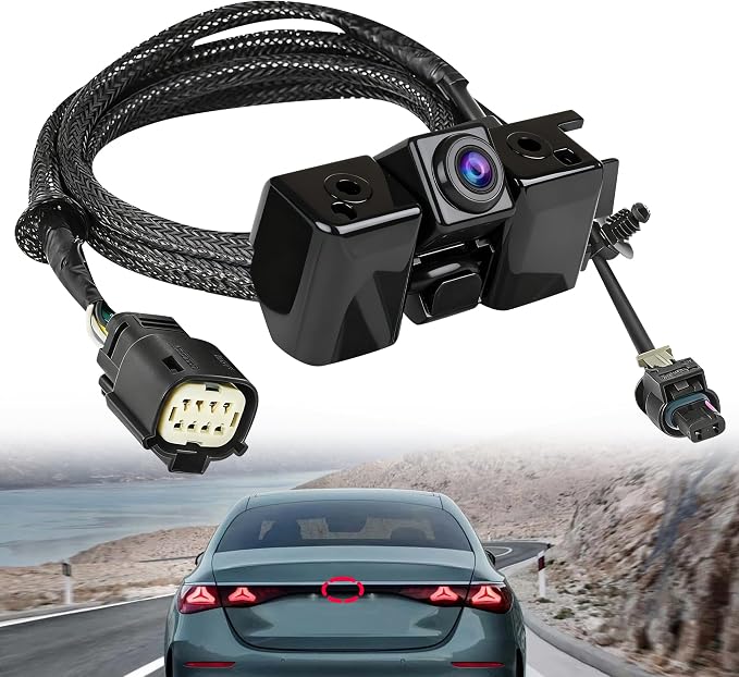 Backup Camera Rear View Parking Assist Camera 170° HD Night Vision for Chevy Silverado, for GMC Sierra 1500 2500 3500 2016 2017 2018 2019, Replace 84062896, 23363727, 84032513, 590111