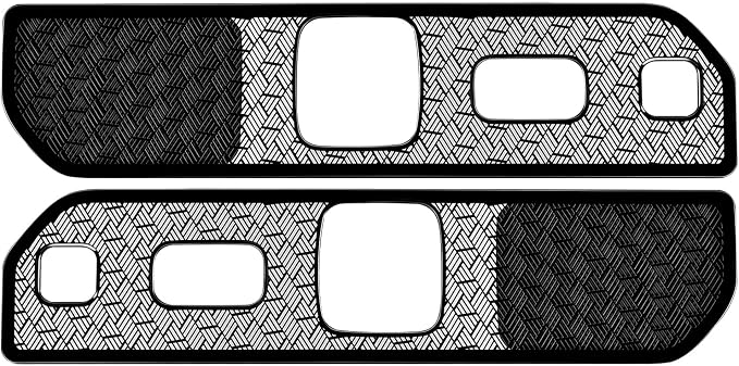 YOUTOOCAR Stainless Steel Rear Trunk Speaker Trim Cover Compatible with Kia Telluride 2026 Accessories (Black)