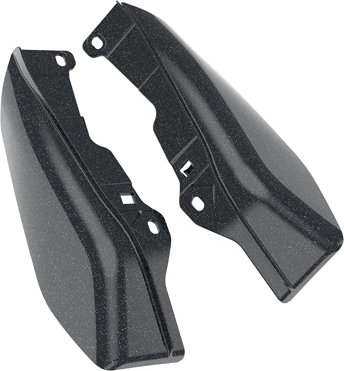 Color - Matched Mid Frame Air Deflectors Heat Shield, Perfectly Fit for Harley Touring Models 2009-2026 Midnight Pearl