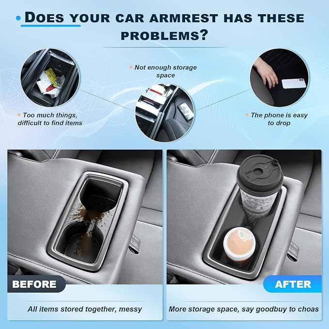 BIXUAN 2026 RAV4 Cup Holder Insert For 2026 Toyota RAV 4 Console Cup Holder Silicone Drink Cup Holder Liner Waterproof Anti-Slip No Rattling Easy to Clean 2026 RAV 4 Accessories