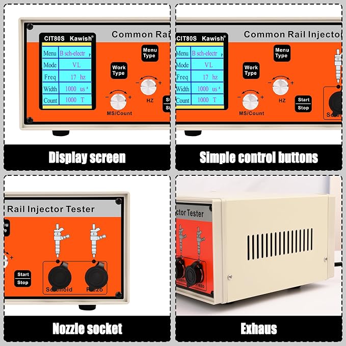 Common Rail Injector Tester Diesel Common Rail Injector Tester Machine Common Rail piezoelectric Injector Tester Drive Fuel Repair Tool