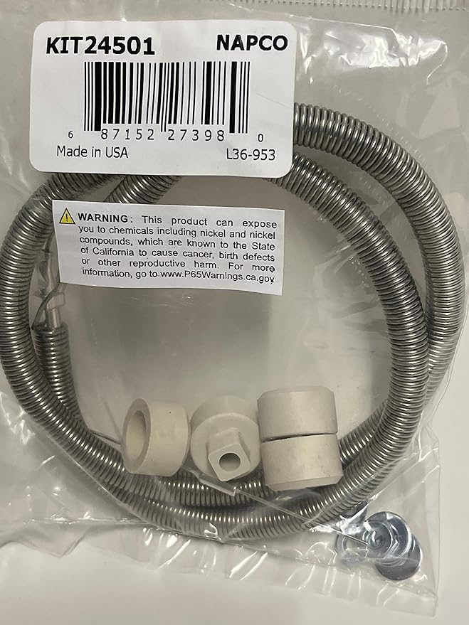 Napco Electric Furnace Restring Kit, 5KW@240V, 3750W@208V, 40"-125" Length, Compatible with Vehicle Water Heater