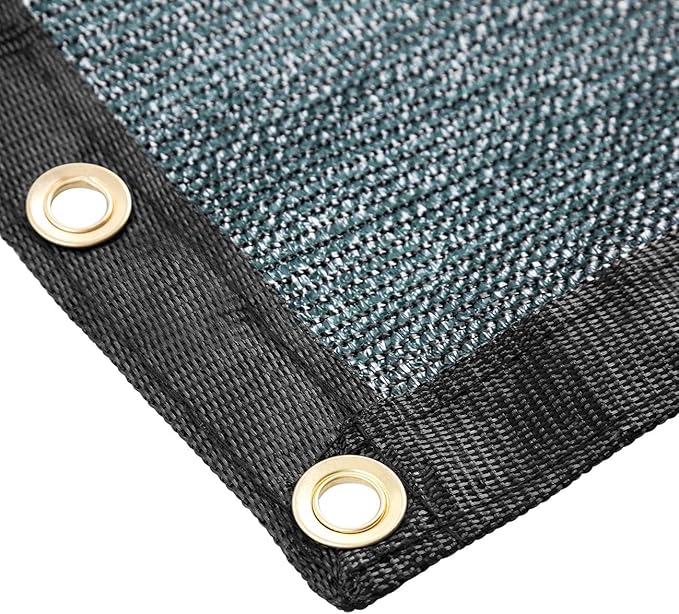 Sunnyglade 6 feet x 150 feet Privacy Screen Fence Heavy Duty Fencing Mesh Shade Net Cover for Wall Garden Yard Backyard (Green, 6 ft X 150 ft)