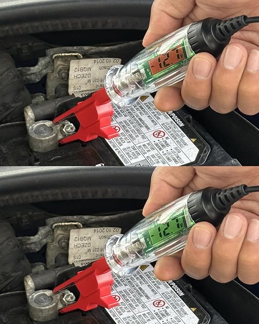 Triplett ET60 DC Voltage Circuit Test Kit for 6, 12, 24, and 48V DC - Automotive, RV, Boating Electrical Testing