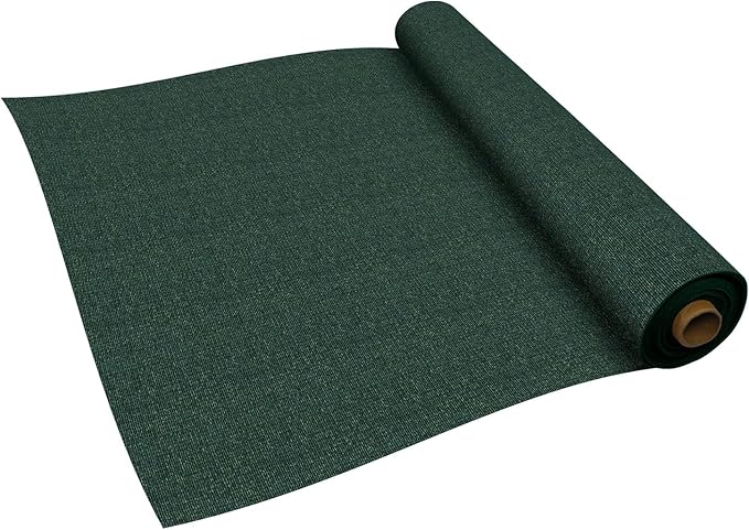 TANG Sun Shade Fabric Roll 8'x46' Shade Cloth for Garden Dark Green HDPE Mesh Shading Pergola Cover Replacement Canopy, 95% Blockage Sunshades for Outdoor Patio Backyard Plant