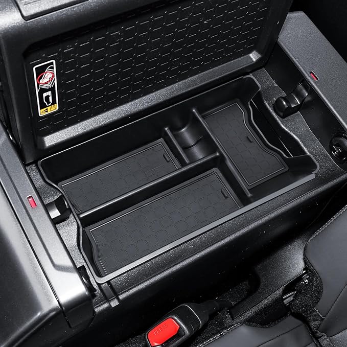 for 2026 RAV4 Center Console Organizer Tray Storage Box for Toyota RAV4 2026, Interior Accessories Armrest Tray Middle Storage Box Insert Container Durable ABS Plastic