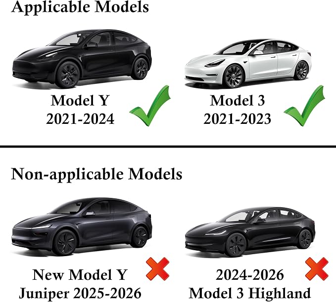 Car USB Hub Charger for Tesla Center Console with Fast Charging Retractable Cables Phone Charger Docking Station Accessories(2 Type-C(Model Y 2021-2024 & Model 3 2021-2023))