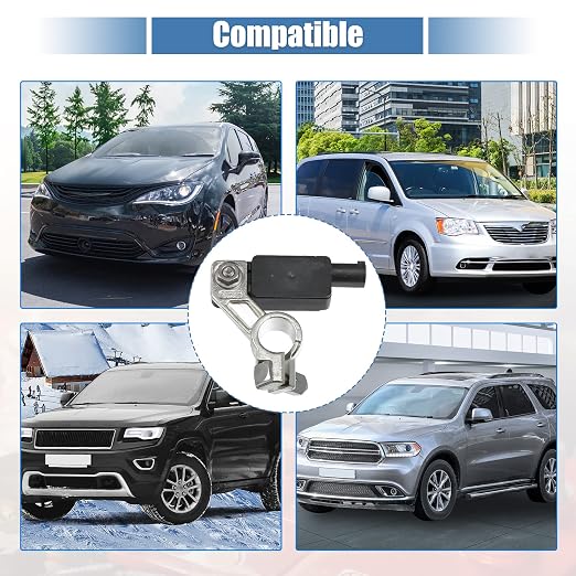 X AUTOHAUX Car Battery Current Sensor 68318616AC 56029778AB Battery Voltage Temperature Sensor for Chrysler Pacifica 2019-2022 for Jeep Compass 2018-2022