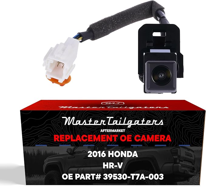 Master Tailgaters Replacement for Honda HR-V (2016) Backup Camera OE Part # 39530-T7A-003