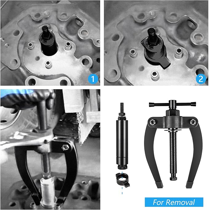 Compatible with Volvo Mack Truck Injector Nozzle/Cup/Sleeve/Tube Remover & Installer Tool Kit Work on D11 D12 D13 D16 FM12 MP7 MP8 MP10 Engine Replaces 9986174 88800387 88800196