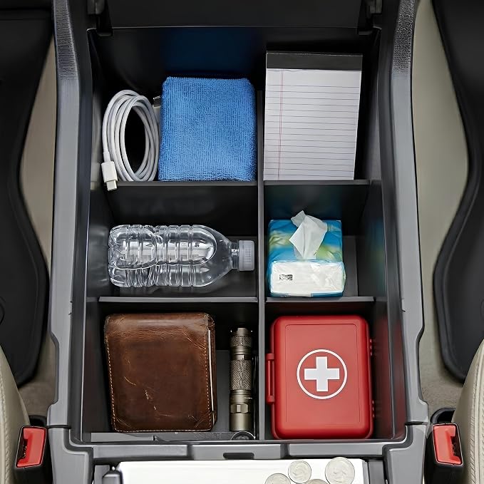 Vehicle OCD - Center Console Divider and Tray Organizer for Toyota 4Runner (2003-2009) - Made in USA - SLX510