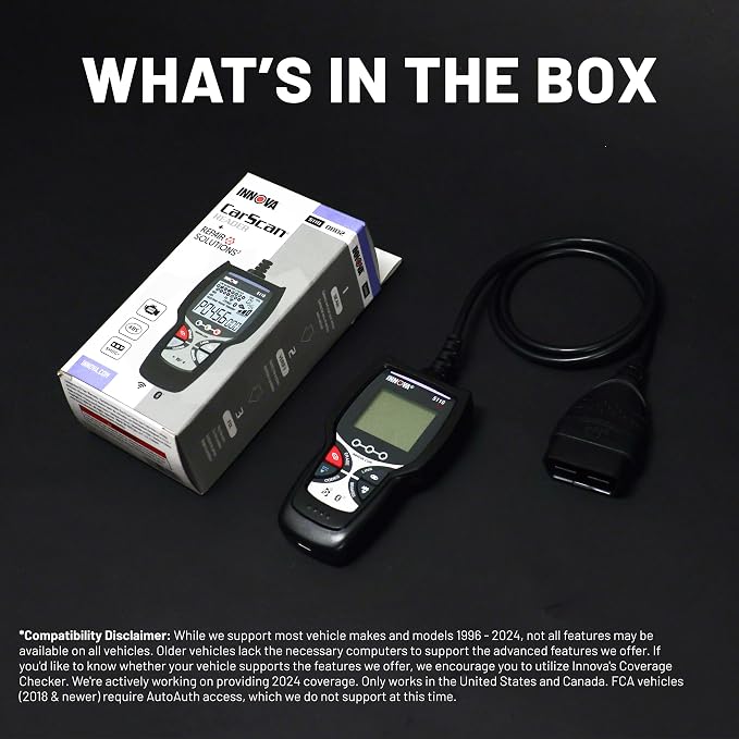 INNOVA 5110 Check Engine Code Reader - Super Simple Car Scanner for All Levels - Works on Most 1996 & Newer OBDII Cars