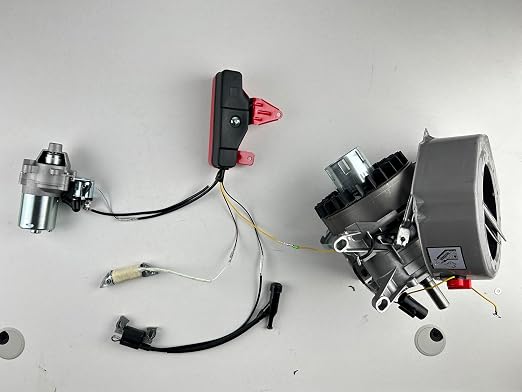 YAMAKATO Electric Start Kit for Honda Gx160 GX200 5.5HP 6.5HP Small Engines, 163cc-196cc Key Box Electrical Starter for Motor Upgrade