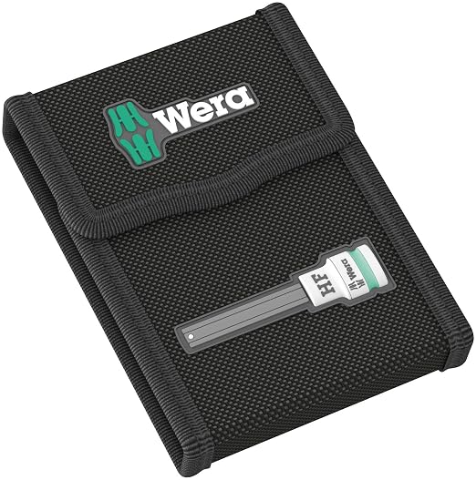 Wera 05003345001 8740 A HF 1 Zyklop bit socket set with holding function, 1/4" drive, 5 pieces