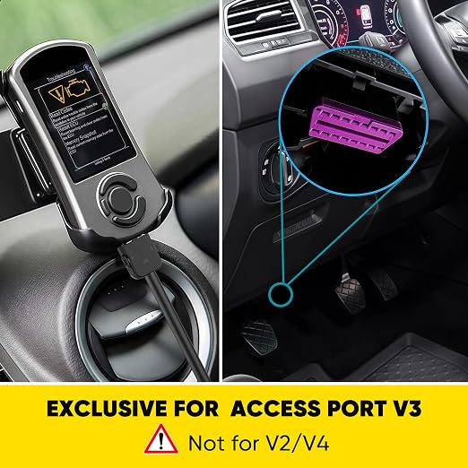 Access Port OBD2 OBDII Cable Compatible with Cord V3 Sub-aru Ford VW WRX STI Focus Evo BMW Fits All Cars that use V3 Accessports 6.5 ft
