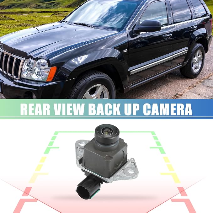 X AUTOHAUX Car Rear View Camera No.68137943AF/68137943AG/68137943AH for Jeep Grand Cherokee 2014 2015