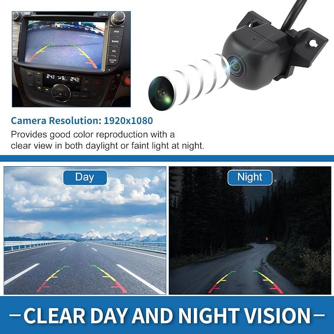 Rear View Camera for Hyundai Santa Fe 2019 2020 2.0L 2.4L L4 Park Assist Backup Reverse Camera Replace 99240-S1001/99240S1001/HY1960162