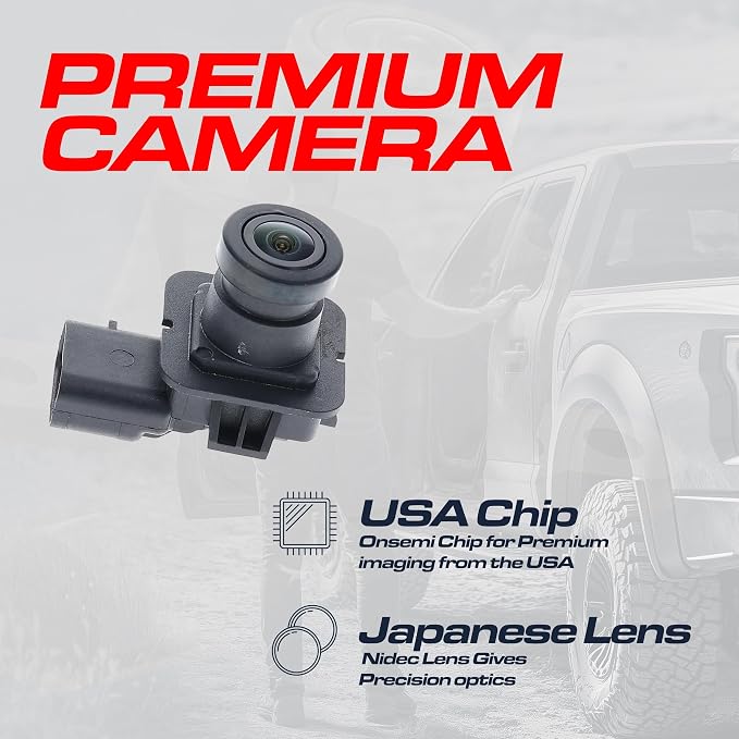 Master Tailgaters Replacement for Ford Fiesta Hatchback, Fiesta ST (2018-2019) Backup Camera OE Part # D2BZ-19G490-E