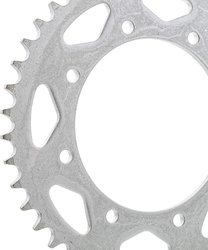 NICHE Drive Sprocket Chain Combo for Kawasaki KLR650 Front 15 Rear 43 Tooth 520NZ Standard 106 Links