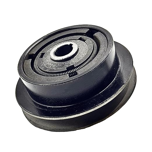 Replacement Clutch Assembly for Multiquip/Mikasa MVC88, MVC88GH, Wacker NUESON VP1340 VP1350 VP1750 5” Diameter Single Pulley 1/2” Belt with 3/4” 19.05mm Bore