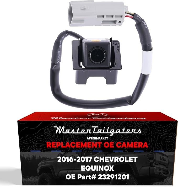 Master Tailgaters Replacement for Chevrolet Equinox (2016-2017) Backup Camera OE Part # 23291201