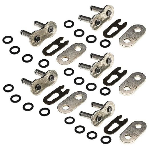 NICHE 630 O-Ring Motorcycle Drive Chain Bulk Reel with 5 Connecting Master Link (25 Feet)