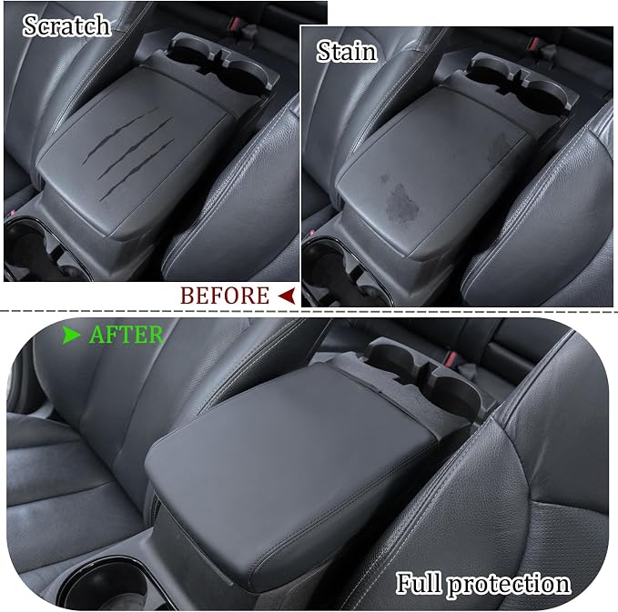 JDMCAR Center Console Organizer and Center Console Cover Compatible with 2023 2024 2025 Chevy Colorado/GMC Canyon Accessories