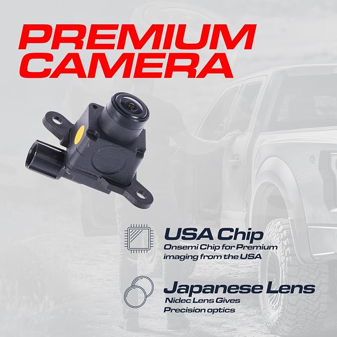 Master Tailgaters Replacement for Dodge Ram (2013-2015), Viper (2013-2017) Backup Camera OE Part # 56038978AL, 56038978AB, 56038978AC, 56038978AD, 56038978AE, 56038978AF, 56038978AG, 56038978AH