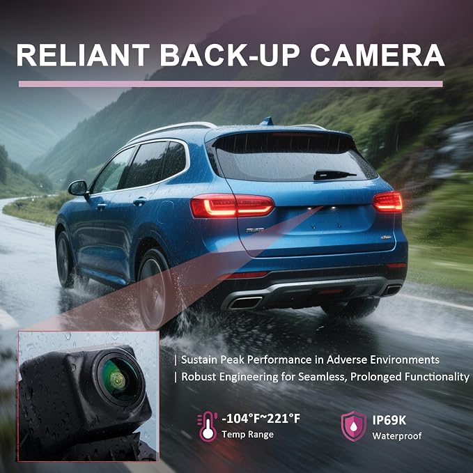 Rear View Backup Reverse Camera, Parking Back Up Assist Camera fit for Chevrolet Equinox 2018 2019 2020 18 19 20, OE Number 23137305