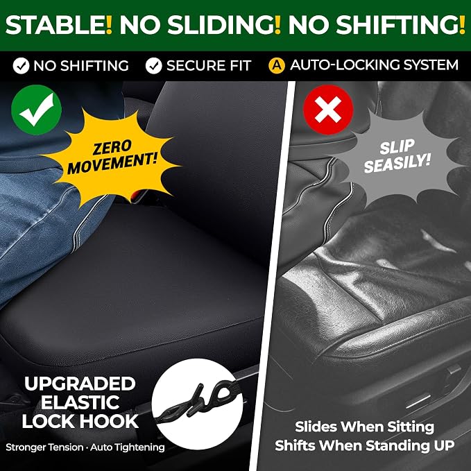 for Ford F150 Seat Covers 2009-2024 2025 2026,F250 F350 F450 2017-2026,Waterproof Faux Leather Truck Seat Covers for Crew Cab XL XLT Lariat King Ranch Platinum(Black,Full Set)