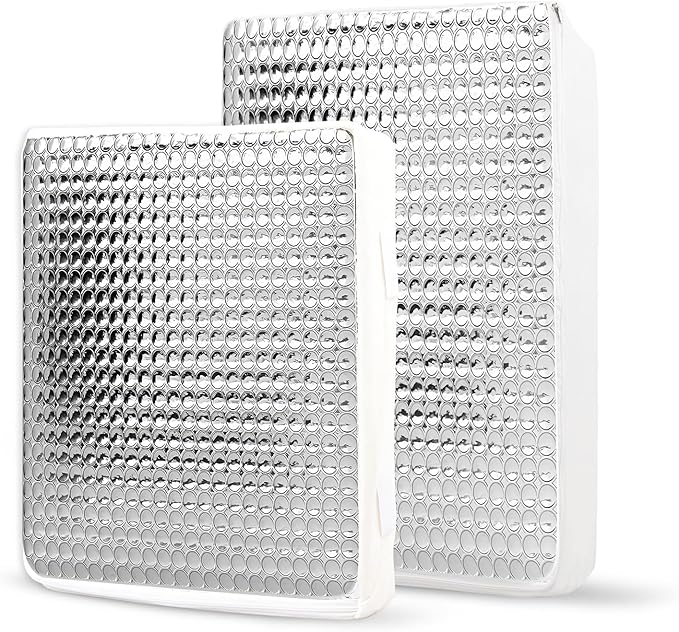 2 Pack RV Skylight Insulators 14" x 14" and 14" x 22" RV Vent Insulations for Vent Inside Camper Trailer, with Storage Bag
