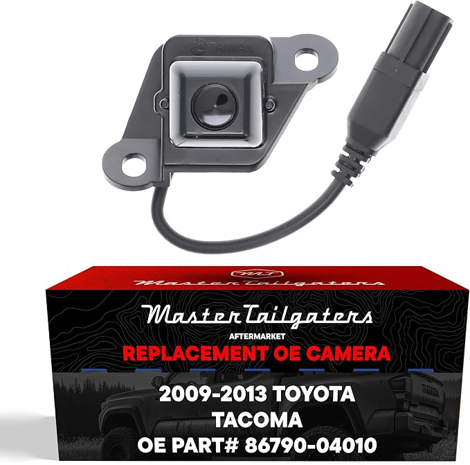 Master Tailgaters Replacement for Toyota Tacoma (2009-2013) Backup Camera OE Part # 86790-04010