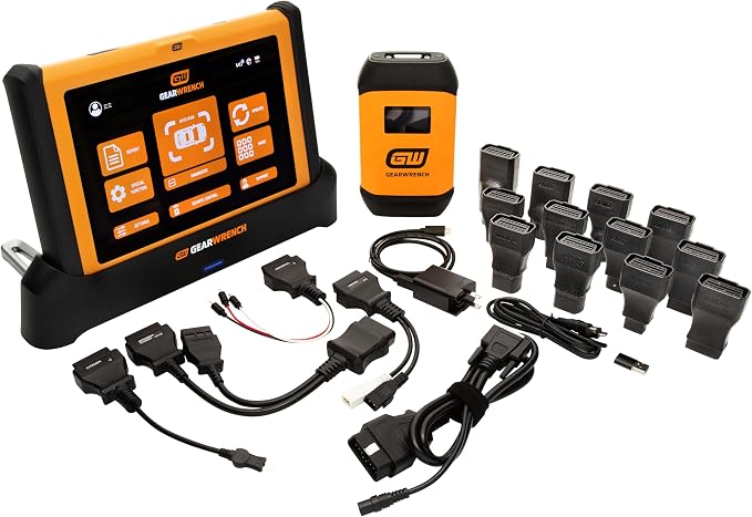 GEARWRENCH 10" Pro Command Wireless Bi-Directional Diagnostic Tablet with Rapid-Charge Dock, Includes 4 Years of Software Updates | GWSMART10