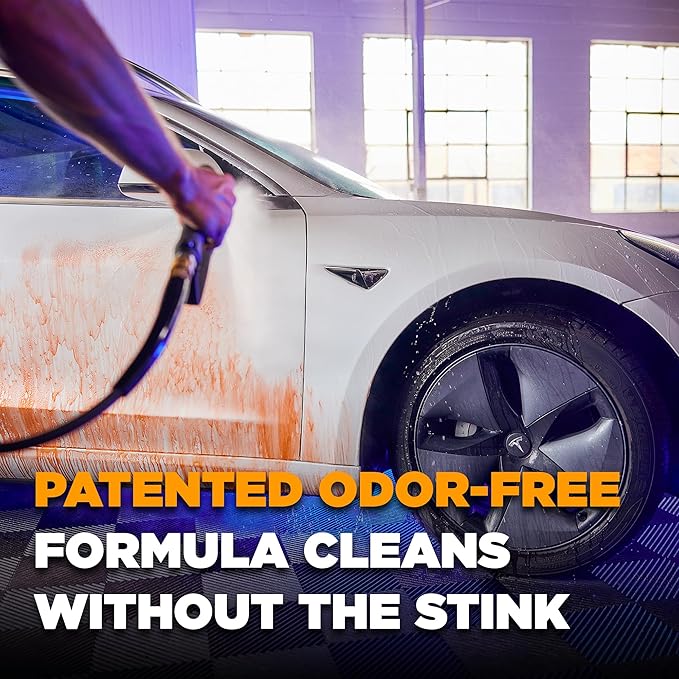 Stoner Car Care 92104-3PK Iron Remover & Wheel Cleaner – Odorless Iron Fallout & Brake Dust Remover for Paint, Wheels & Glass – pH Balanced Rust Decontaminant – Color Indicator – 22 fl oz (Pack of 3)