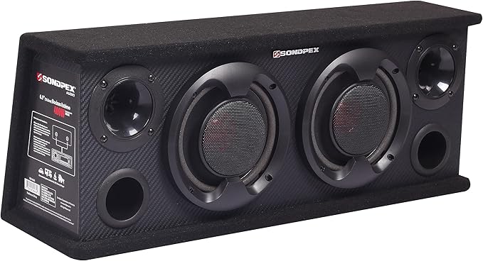 6.5 Speakers,2-Way Car Speakers,Door Speaker,Car Audio Tweeters,Speaker System Full Range,400W Max,4 Ohm,Wide Frequency Response,Enhanced Bass,Coaxial,Car Stereo System