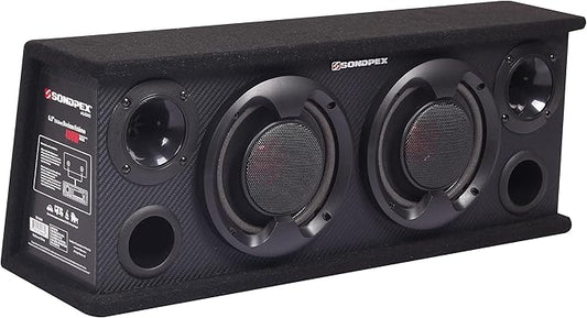 6.5 Speakers,2-Way Car Speakers,Door Speaker,Car Audio Tweeters,Speaker System Full Range,400W Max,4 Ohm,Wide Frequency Response,Enhanced Bass,Coaxial,Car Stereo System
