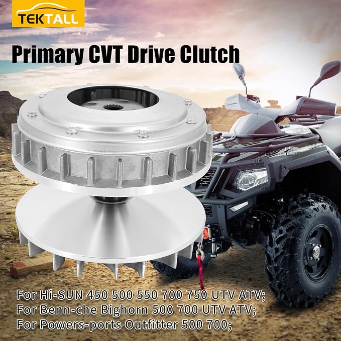 21300-004-0000 Primary CVT Drive Clutch for Hisun UTV ATV 500 700 Massimo Bennche Coleman Axis Menards Qlink Excalibur Supermach 500 700