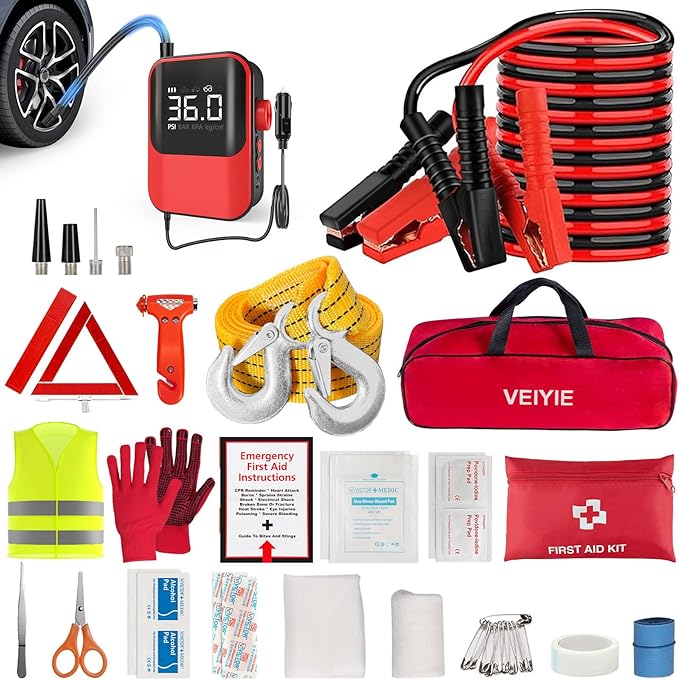 Roadside Emergency Car Kit for Vehicles