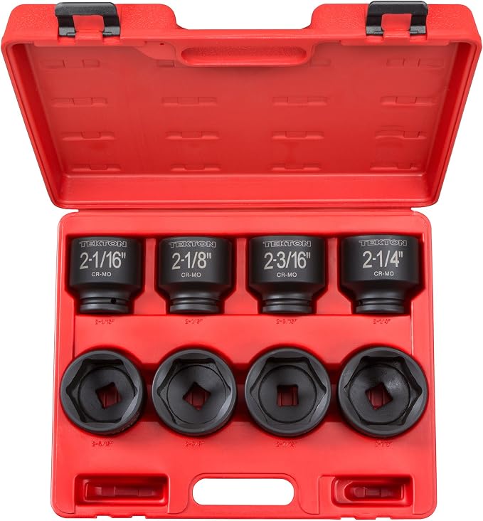 TEKTON 3/4 Inch Drive Impact Socket Set, 8-Piece | 4893
