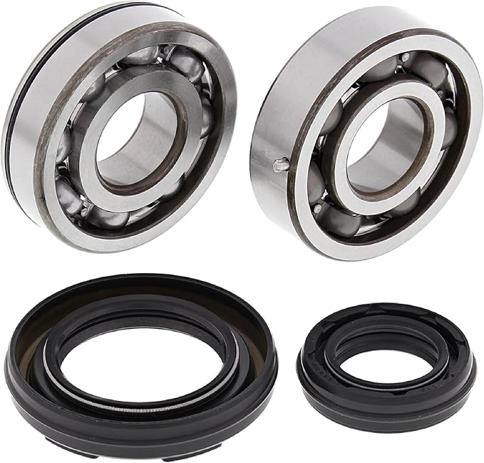 All Balls Racing Crank Bearing and Seal Kit 24-1034 Compatible with/Replacement for Yamaha YFZ350 Banshee 1987-2009
