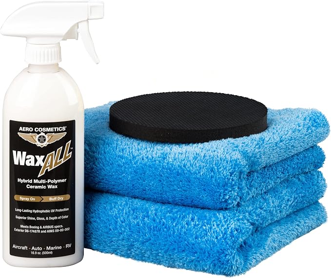 Clay As You Wax Kit Removes Overspray, Tree Sap, and other contaminants.