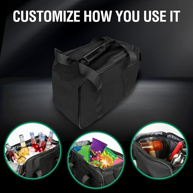 1 Piece Removable Side Saddlebag Luggage Storage Bag for Can Am Spyder RT, RT-L, RT-S (2011+) Accessories with Hand Strap